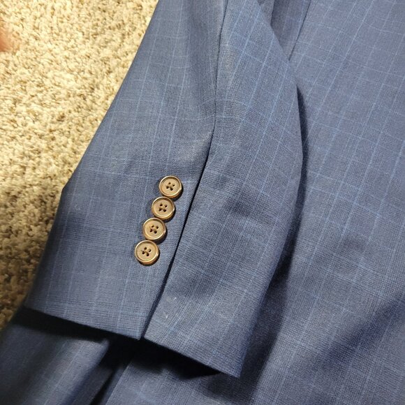 Brooks Brothers Explorer Blazer Mens 41R Madison Wool Blend Sport Jacket Plaid - Picture 10 of 10